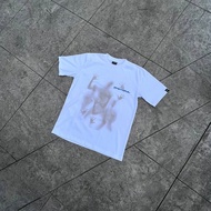 Dystopia Ghost Hand Graphic Tee Oversized Cotton Tshirt Streetwear Unisex Edgy Style