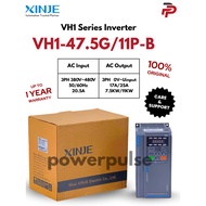 【100% Original + 1 Year Warranty】XINJE VH1-47.5G/11P-B Industrial Inverter | 11kW 3-Phase 380–480V