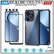 2in1 Case Package Realme C631 C63 Softcase Shockproof Transparent Casing