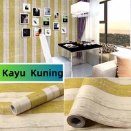 Corak kayu 5 roll free 2 Wallpaper  3d  effect  brick  real Effect  sticker