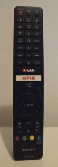 SHARP 電視遙控器