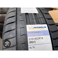 225/45/18 Michelin ps5 Please compare our prices (tayar murah)(new tyre)