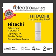 Hitachi R-S42NS-SN 5-Door Refrigerator 319L