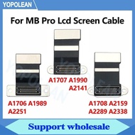TA New LCD Screen Display Flex Cable For Macbook Pro A1706 A1707 A1708 A1989 A1990 A2159 A2141 A2251