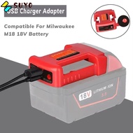 SUYO Battery Adapter, Battery  Fast Charging USB Charger, Durable with Type-C Portable Battery Holde