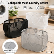 The Shop Is In Bangkok.foldable Laundry Basket 36*58CM Mesh Clothes Storage For Organizing The Bathr