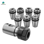 7Pcs ER11 1-7mm Spring Collets with ER11A 5mm Motor Shaft Holder Extension Rod