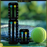 2Pcs Tennis Racket Pickleball Paddle Scorekeeper Easily Mounted Score Keeper for Tennis Racket and P