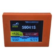 GO Auto-Nerdminer V2 Miner 56KH/S 2.8 Inch LCD Display BTC Lottery Miner Bitcoin Solo Miner Nerd Min