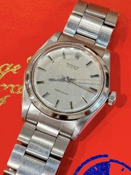 🧺洗衣街店🧺🌈🌈新返貨啦🌈🌈Rolex Oyster  6426🩶🤍原裝銀灰面🤍🩶手動上鍊 34mm 淨錶💙連原裝夾扁帶 淨錶👔BW3660(旺角洗衣街店）