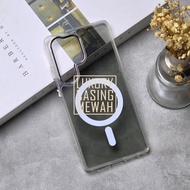 Crystal Clear Black Magsafe For Samsung S23 Ultra Samsung S24 Samsung S24 FE Samsung S24 Plus Samsun