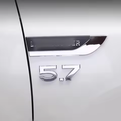 For Toyota Land Cruiser 200 Prado 5.7 150 FJ200 FJ150 2003-2020 Side 3D Chromed Badge Decal Sticker 