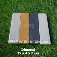 Genuine natural sharpening stone 1 package contains 4 pcs dimensions 15x4x2cm