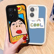 Casing for VIVO Y35 Y15a Y15s Y22 Y22s 5G Silicone Case H-36 I am cool