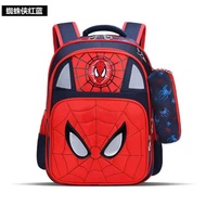 Spiderman FREE Elementary School Bag FREE Pencil Box Import GoGo 16 "Red L4F9 Best Quality School Quality Present Latest Characters Import Pay On Site
