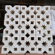 Roster beton minimalis Motif islami masjid, loster ventilasi udara aesthetic termurah