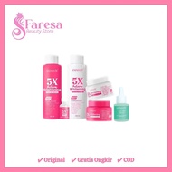 Animate - 6-in-1 Pimple Skin Package - 1 Package of 5x Active Whitening 5in1 Series + 1 Pcs Acne Car