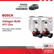 Bosch H11 Halogen Headlight Bulb (55W) set of 2 for Toyota Rush 1st Gen