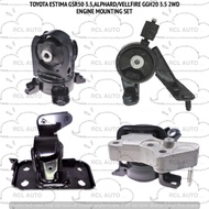 ENGINE MOUNTING KIT SET TOYOTA ESTIMA GSR50 3.5,ALPHARD/VELLFIRE GGH20 3.5 2WD