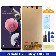 Super AMOLED A307 Lcd For Samsung Galaxy A30S Lcd Dispaly Touch Screen Digitizer Part For Samsung A307 A307F A307FN A307G A307YN