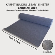 Plain Velvet Carpet Meter 1m x 1.5m Velvet Exhibition Carpet Meter Carpet - BAROKAH