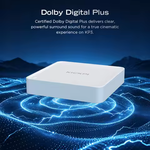 [Genuine] Newest KICKPI KP3 2GB DDR4 16GB Android 14 Google Netflix Certified Amlogic S905Y5 Smart T