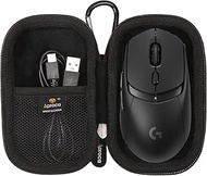 Aproca Black Portable Hard Storage Case, for Logitech G309 Lightspeed Wireless Gaming Mouse