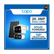 TP-Link Tapo C645D KIT 2K 3MP Dual Lens Solar Cam – 2.4/5GHz WiFi 10000mAh Battery – 360° Pan/Tilt A