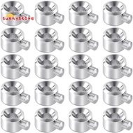 20pcs Crimp Beads for Jewelry Making, Silver Spacer Beads Metal Bead Plug Crimp Pendant for Bracelet