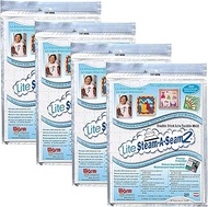 Steam-A-Seam 2 Double Stick Fusible Web-9"X12", 5 Sheets (5517), Set of 4