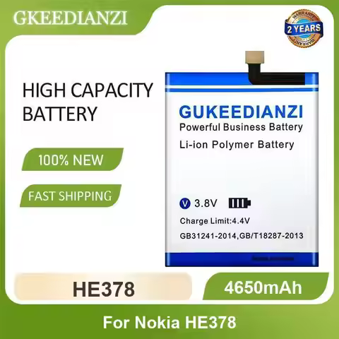 Battery For Nokia HE378 8 Sirocco Global Dual SIM TD-LTE HMD Avatar 3.1 5 (TA-1053 DS) Lumia 1020 EO
