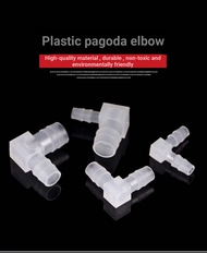 Pagoda Elbow Plastic Pagoda Elbow Hose L-Shaped Pagoda Joint Rubber Pipe Elbow Plastic Elbow Joint
