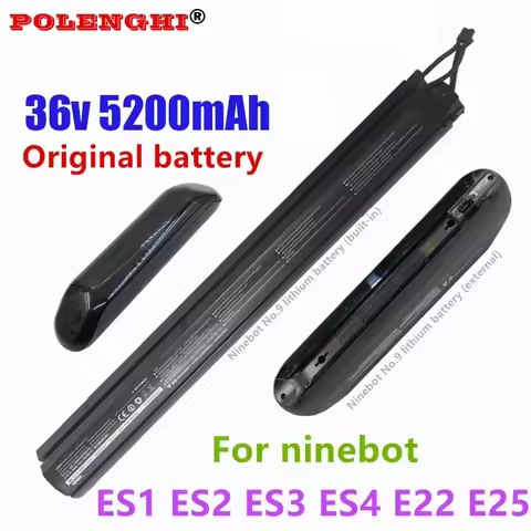Original 36V 5200mAh compatible with Ninebot No. 9 scooter battery ES1ES2E22E25 Ninebot built-in ext