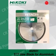 HIKOKI HITACHI TCT SAW BLADE FOR ALUMINIUM 402551