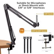 QuadCast Boom Arm, Mic Arm Mic Arm for HyperX QuadCast SoloCast Blue Yeti Fifine AM8 and Most Microp