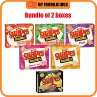 <SG Ready Stock>Arnotts Shapes Biscuit Pizza/Barbecue/Chicken Crimpy/Cheese & Bacon/Cheddar/Vegemite