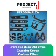 Project J  Perodua alza old carbon fiber Interior decoration accessories alza ezi se