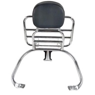 Bianchi Vespa LX S LXV ชั้นวางของแบบพับได้แบบย้อนยุค แผ่นรองที่นั่งแบบพับได้ ชั้นวางของแบบแบนและตรงส