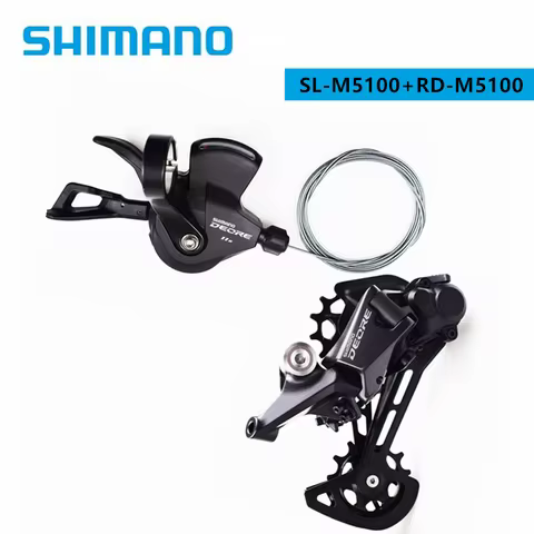 SHIMANO DEORE M5100 Mini Set M5120 XT M8000 11 Speed MTB Bicycle Bike Mountainou Bike Shifter Lever 