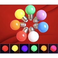 Rohstar E27 LED waterproof indoor outdoor colorfull bulb,White ,yellow,red,green ,blu e27 led bulb