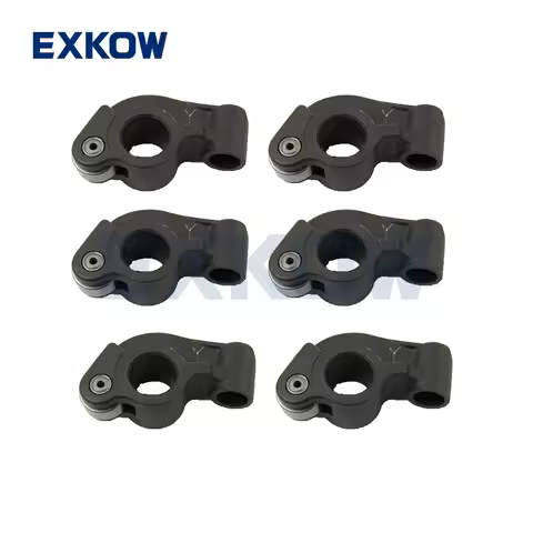 6PCS Inlet & Exhaust Valve Rocker Arm for Mitsubishi Pajero Montero 1990-2004 6G72 V13V V23W V33 V43