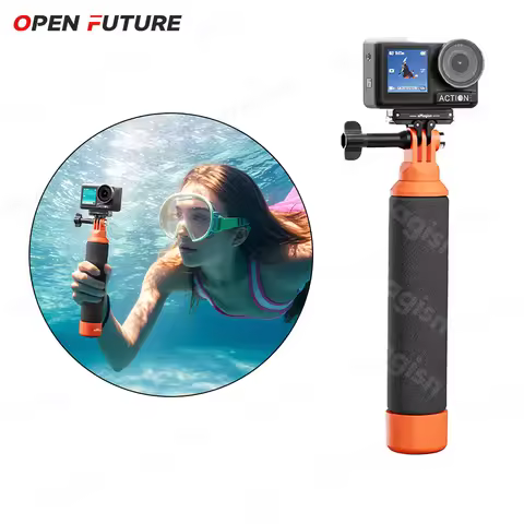 For Insta360 X5 X4 Floating Hand Grip Diving Selfie Stick Stand For DJI Osmo Nano Action 6 5 Pro 4 3