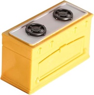 Abaodam Mini Kitchen Stove Fridge Decor Child Toy Kitchen Role Play Toy Miniature Stove Country Decor Furniture Mini Kitchen Appliance Toy Kitchen Accessory Household Decorations Plastic