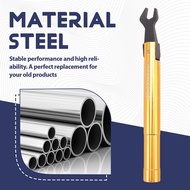 Y1Mxita SMA torque wrench connector opening electrommunication Coax Adapter convertor Straight goldp