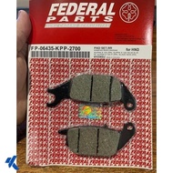 BRAKE PAD FRONT BRAKE PAD SKYDRIVER 06435-KPP FEDERAL