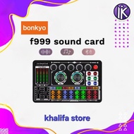 Bonkyo F999 Live Sound Card Live Mixer Computer Peripherals For Audio Live Karaoke Sound Card hp PC 