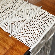 Nordic Bohemian Table Runner Cotton Thread Woven Table Runner Table Desk Bedroom Decoration