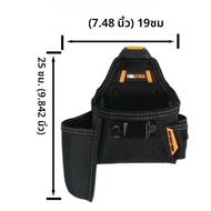 TOOLSTACK Mini Carpenters Toolkit กันน้ํามัลติฟังก์ชั่ช่างซ่อมเครื่องมือกระเป๋าล้างทําความสะอาดได้ทน