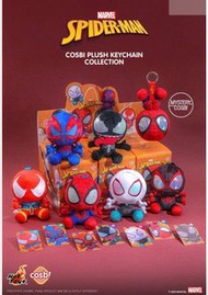 Hot Toys Marvel Spider Man Cosbi 毛絨盲盒 鎖匙扣 - Spider-Man 2099