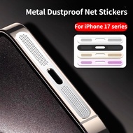 For Apple iPhone Air 17 Pro Max Phone Speaker Metal Dust Net Waterproof Earpiece Sticker For iPhone 